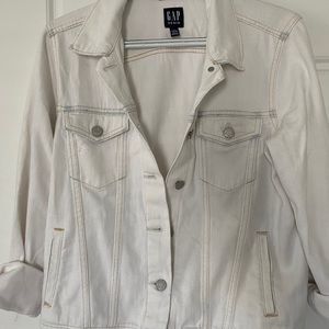 White Denim Jacket